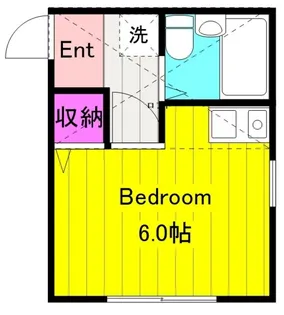 神奈川県川崎市多摩区登戸【アパート】の間取り