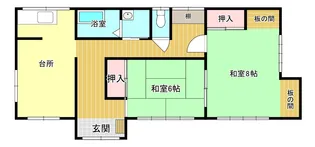 静岡県三島市文教町2【一戸建】の間取り