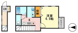 東京都葛飾区柴又4【マンション】の間取り