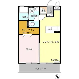 ラシック【1階】の間取り