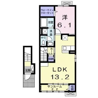 ネオ グランツ【2階】の間取り