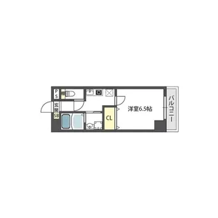 ロイヤルクイーンズパーク関目【6階】の間取り