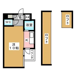 クレイタスパークIII【4階】の間取り
