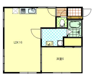 サンパティーク東谷山【3階】の間取り
