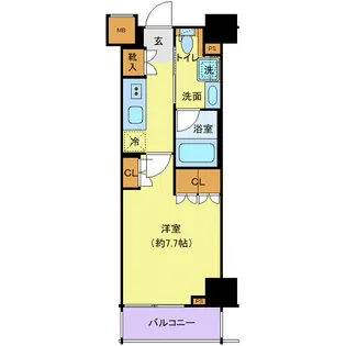 クレヴィスタ板橋西台II【9階】の間取り