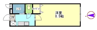 あすかハイツ【2階】の間取り