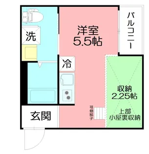 Elba Vote (エルバヴォーテ)【2階】の間取り