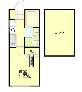 ランドホップ鶴見生麦【2階】の間取り
