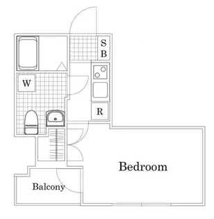 パークウェル神田EAST弐番館【12階】の間取り