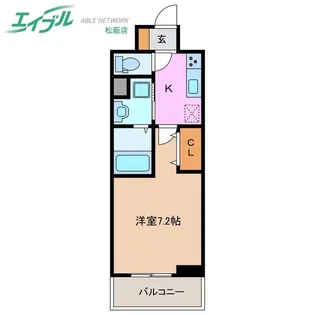 ラフィーネ【8階】の間取り