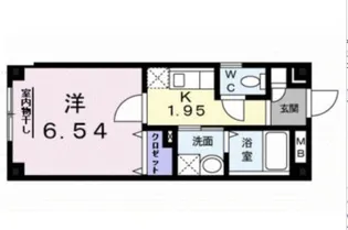 ソレイユ横濱【1階】の間取り