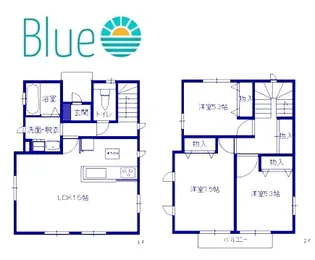 神奈川県茅ヶ崎市柳島2【一戸建】の間取り