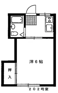 さくらハウス【2階】の間取り