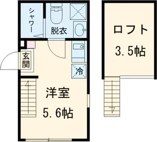 テラス金町【2階】の間取り