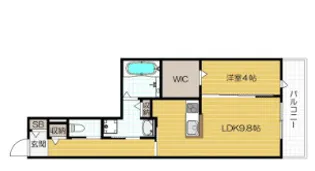 Casa Branche【2階】の間取り