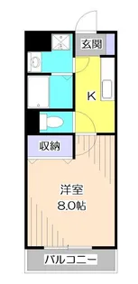 埼玉県所沢市大字上安松【マンション】の間取り