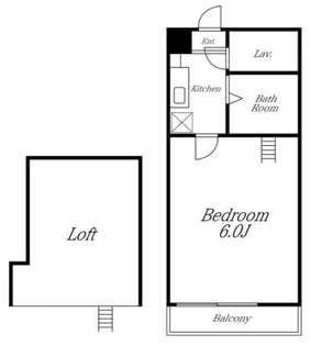 ロッシェル南台第6【2階】の間取り