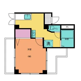 レジデンス車道【2階】の間取り