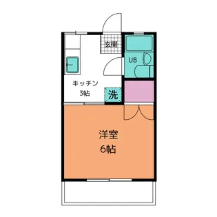 フォーレスト ワン【2階】の間取り