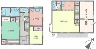 神奈川県相模原市南区大野台5【一戸建】の間取り
