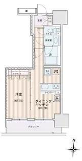 エスティメゾン錦糸町II【2階】の間取り