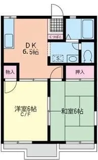 コーポ・あーさ寺尾【2階】の間取り