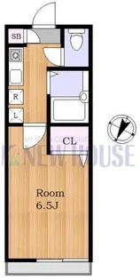 ハイツオガワ【2階】の間取り