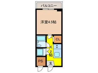 ルーブル三軒茶屋【2階】の間取り