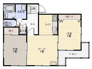 T sブランド【2階】の間取り