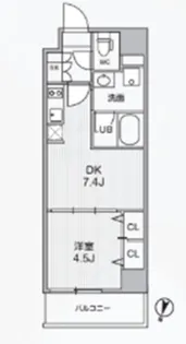 Alivis東十条【3階】の間取り