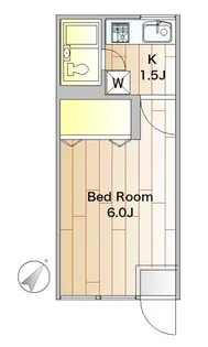 ウィング塩山【3階】の間取り