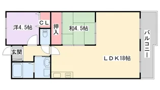 リバージュ I【3階】の間取り