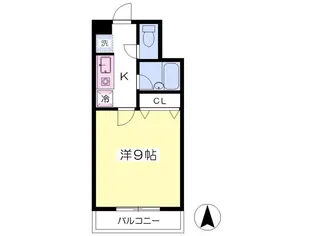 ロイヤルパレス駅西【5階】の間取り