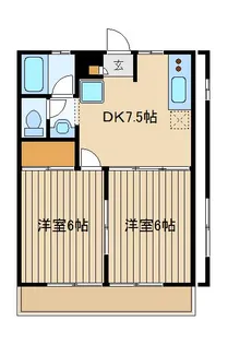 チエモンタニア【2階】の間取り