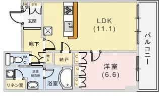 ザ・パークハウス神戸ハーバーランドタワー【14階】の間取り