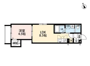 robot home新八柱II【1階】の間取り