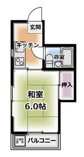 コーポ山本【3階】の間取り