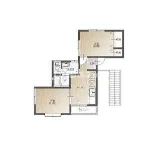 ウエスティンMAKI A棟【2階】の間取り