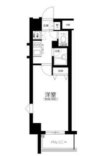 プレール ドゥーク御徒町【3階】の間取り