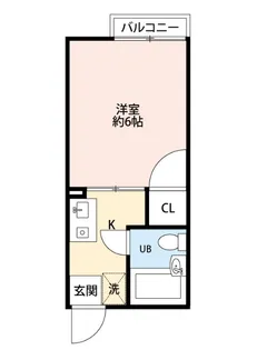 ローズ千里山【2階】の間取り