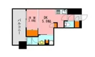 LANDICN313【10階】の間取り