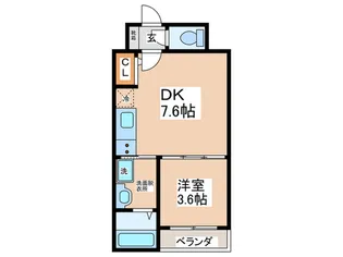 ASTRA HIMESATO【2階】の間取り
