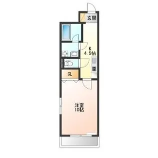 ロイヤル金信IV【4階】の間取り