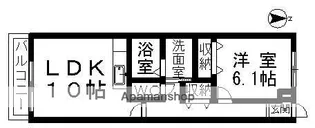 アンフィニ【2階】の間取り