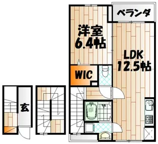 ルミナス【3階】の間取り