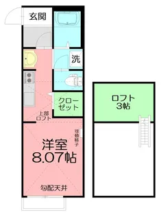 セレステ湘南【2階】の間取り