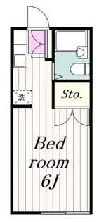 リヴ・ロングパレス【2階】の間取り