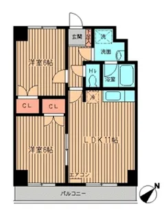 サンプレイス早宮【3階】の間取り