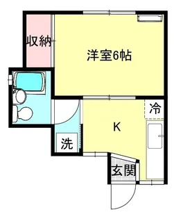 コーポベイサイド【1階】の間取り