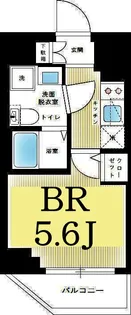 イアース横濱赤門町【2階】の間取り